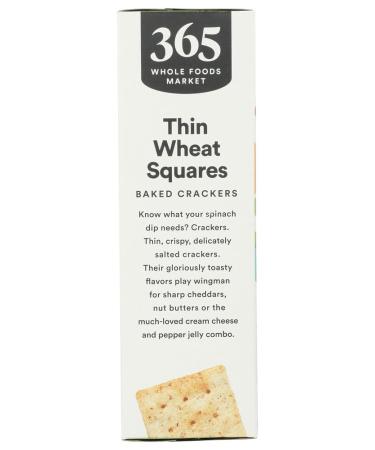 365 Whole Foods Market Wheat Squares Cream 8 Ounce - Healthy Snack & Natural Ingredients - Buy Online on GoSupps.com