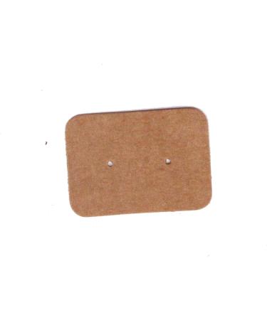 TIAMALL 300 PCS Kraft Paper Earring Display Cards - Brown Ear Stud Earring Tags - Buy Online on GoSupps.com