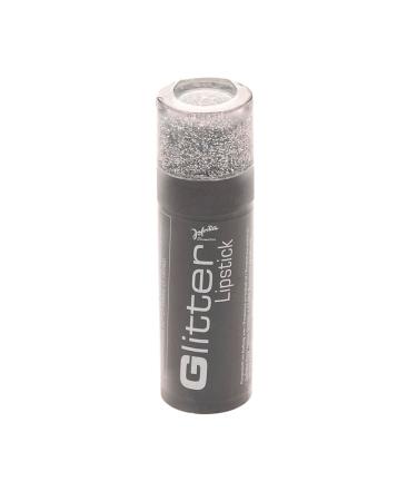 Lipstick - glitter - silver