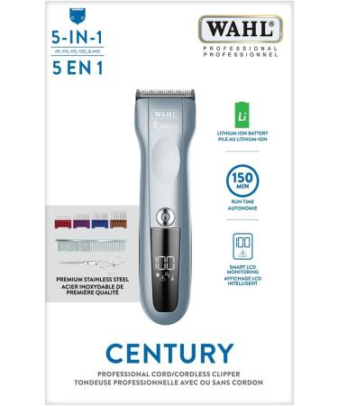 Wahl Century Professional Lithium-Ion Cord/Cordless Clipper - Model 58156 - Buy Online on GoSupps.com