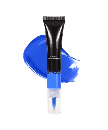 Erinde Liquid Foundation Mixing Pigment Foundation Color Corrector Sweat-Proof Long Lasting Silky-Smooth Liquid Foundation Lightweight and Easy to Blend with Foundation Blue 1 piece (1 Pack) Blue