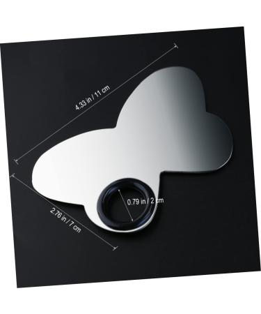Balacoo 3pcs Makeup Palette & Nail Art Tools - Foundation Mixing Spatula & Stainless Steel Mini Plates for Perfect Nail Polish & Art - Buy Online on GoSupps.com