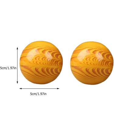 Lurrose 6 STK Health Balls - Sea Pasture Lacrosse Massage Balls for Deep Tissue Relaxation & Yoga Massage - Natural Resin Synthesis - Buy Online on GoSupps.com