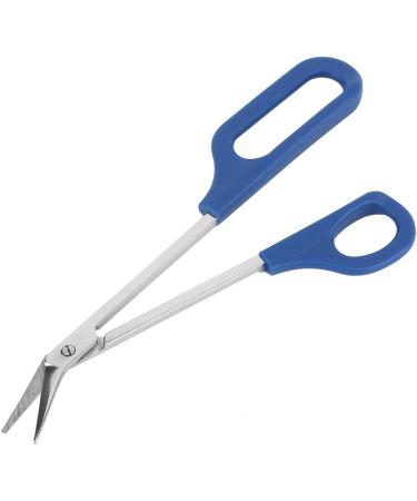 Stainless Steel Long-Handled Small Scissors Professional Hand Scissors Long-Handled Toenail Scissors Podiatrist Manicure and Pedicure for The Elderly Elderly Men and Women - Buy Online on GoSupps.com