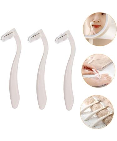 Healeeved Women's 3-Piece Hair Razor Set | Private & Intimate Hair Removal Tool for Arms Legs & Body - Buy Online on GoSupps.com