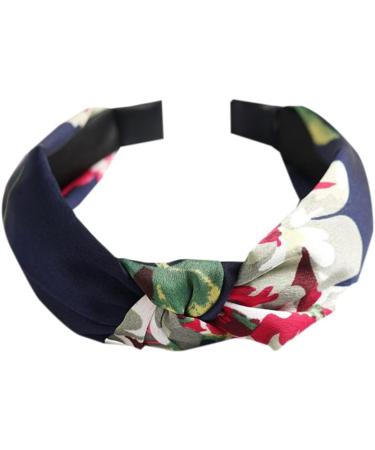 Wide Headband for Women Knotted Hairband Fabric Hairband Cross Knot Headband Hair Hoops Twist Headbands Hair Accessories For Girls (C10zhengzhi) - Buy Online on GoSupps.com