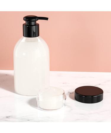 Newans 30-Piece Clear Jars with Screw Caps - Ideal for Make-up Creams & Lotions - Transparent 10G10ml Containers with Stickers - Buy Online on GoSupps.com