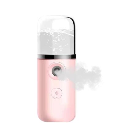 Nano Mister | Handy Handheld Portable Facial Nano Mister Sprayer Hydrating USB Rechargeable for Eyelash Extensions Face Face Hydrating Pink