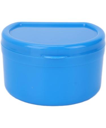 Denture Storage Container - Food Grade Retainer Box for Travel & Home | Clean & Safe Artificial Teeth Storage (Blue) - Buy Online on GoSupps.com
