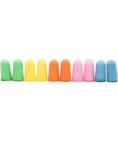 5 Pairs Comfort Ear Clip Noise Reduction Foam Ear Plugs - Soft Earplugs for Sleep & Protection (Blue) | International Shipping Available - Buy Online on GoSupps.com