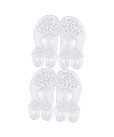 NOLITOY 6 Pairs Arch Support Forefoot Pad Arch Support Insoles Gel Insoles for High Heels Shoes for Women Women's Shoes Shoe Heel Inserts Anti-Skid Inserting Insole High Heel Insert Pu