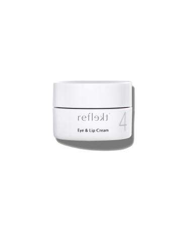 REFLEKT 4 Eye & Lip Squalane Smoothing Treatment Avocado Polyphenols, Vitamin C, Microcirculation Enhancer, Under-Eye Depuff Hydration. Clean, Vegan, Cruelty-Free, Fragrance & Paraben-Free Formula
