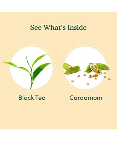 VAHDAM Cardamom Chai Tea Loose Leaf 200g (100+ Cups) India's Traditional Cardamom Tea | Spiced Chai Tea | Brew Hot Tea Iced Tea Or Chai Latte/Masala Chai Tea | Whole Loose-Leaf Vacuum Sealed Cardamom Masala Chai - Buy Online on GoSupps.com