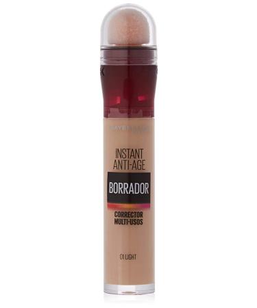 Maybelline Maybelline Eraser Eye Concealer Shade 01 Light Concealer for Dark Circles Bags and Imperfections for Fair Skin 6 ml