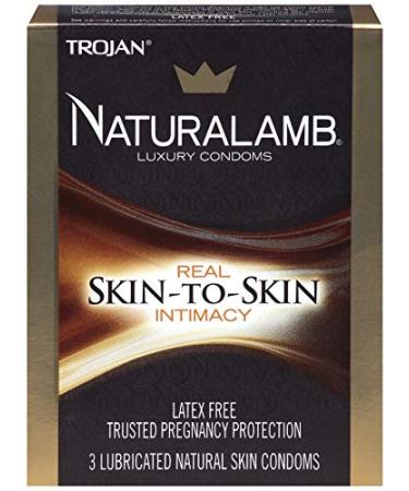 Best Trojan Naturalamb Skin Lubricated - 3 Pack
