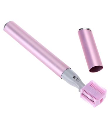 Beaupretty 1Pc Electric Eyebrow Shaver Eyebrow Razor Eyebrow Trimmer Electric Hair Shaver Facial Hair Trimmer for Women Men (Pink)