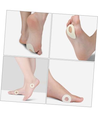 MAGICLULU 6 Sheets Felt Corn Stickers Felt Corn Removers Painless Corn Pads Thick Felt Foot Pads Comfortable Corn Pads Corn Pads for Shoes Supple Food Stickers Foot Corn Stickers - Buy Online on GoSupps.com