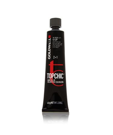 Goldwell Topchic Hair Color Coloration Tube Light Blonde Pearl ml New 11P 60 milliliters Light Blonde Pearl ml New 11P 60 ml (1 pack)