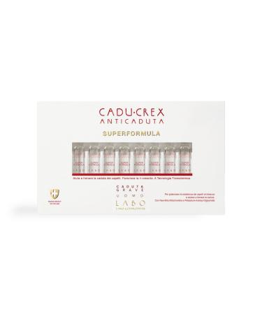 Cadu-Crex Superformule Traitement Anti-Chute Cheveux Grave Homme 40 Ampoules