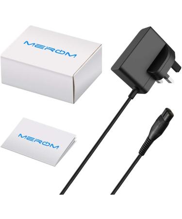 MEROM 4.3V 70MA(0.07A) Shaver Charger for A00390 Power Cord Compatible with Philips Norelco One Blade QP2520 QP2520 / 30 QP2520 / 70 QP2520 / 90 Hybrid Electric Trimmer and Shaver Power Supply - Buy Online on GoSupps.com