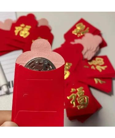25pcs Red Envelope Chinese New Year Hong Bao Lucky Red Packet Spring Festival Hong Bao Lucky New Year Red Envelopes Gifts - Buy Online on GoSupps.com