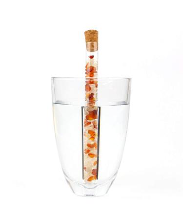 Aqua Lapis Gemstone Stick Premium Joy Rock Crystal Amber Gemstone Water L - 200x20mm