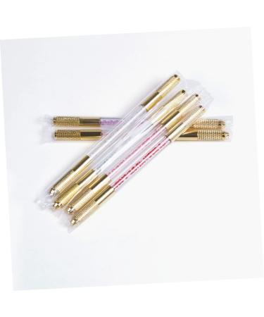 SKISUNO Microblading Eyebrow Pen Embroidery Pencil Eyebrow Pencil Crystal Handle Multifunction Eyebrow Needle Pen 1 count (Pack of 1) Pink - Buy Online on GoSupps.com