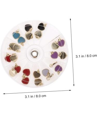 Healeved 5 Sets Nail Pendant 3D Nail Art Decal Nail Rhinestones Nail Art Jewelry Nail Tools False Nails Gems for Nails Gemstones for Nails Glitter Nail Stud Alloy Accessories Manicure - Buy Online on GoSupps.com