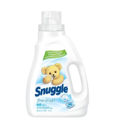 Snuggle Free Clear Liquid Sensitive Skin 60 Wash Loads 1.47L