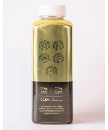 FULL BODY IMPACT Liquid Collagen Protein w/Hyaluronic Acid & Vitamin C - Gold Edition (Apple) 16 000mg (16g) Hydrolyzed Collagen Peptides for Healthy Hair Skin Nails & Joints - 15oz Bottle - Buy Online on GoSupps.com