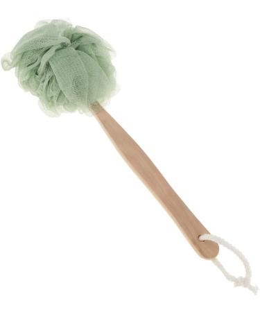 Soft Green Bath Sponge - Long Handled Shower & Soap Sponge for Ultimate Comfort - Buy Online on GoSupps.com