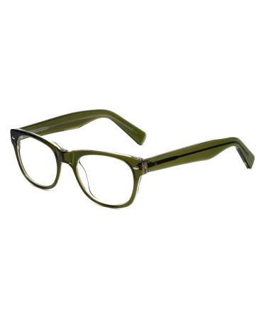 Eyefly Designer Reading Glasses Mensah-Jomo-Street-OLV-200 in Olive 50mm 2 Olive