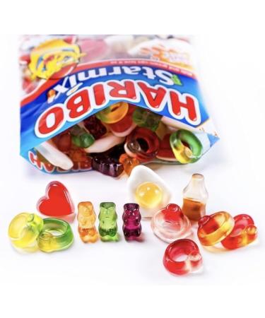 2 x Haribo Starmix Share Bags 140g - Fruit Flavoured Gummy Jelly Sweets Candy Perfect for Parties & Celebrations Multipack - Buy Online on GoSupps.com