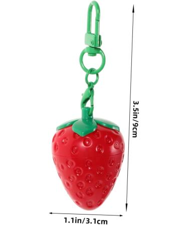  CALLARON CALLARON Attractive Strawberry Lip Care Balm Compact Lip Cream for Intensive Hydration Fashionable Accessory for Women for Daily Use - Buy Online on GoSupps.com