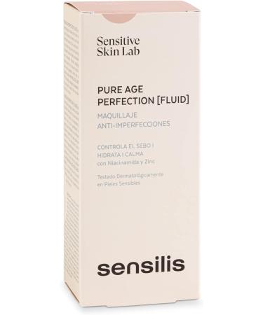 Sensilis Pure Age Perfection Makeup holds 8 hours antiblemish treatment for oily and acne skin color 03 beige ros 30 ml - Buy Online on GoSupps.com