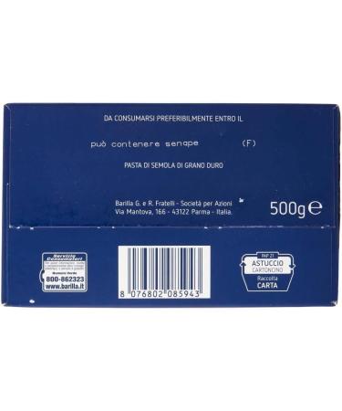  Italian Gourmet E.R. Pack of 5 Barilla Sedani Rigati pasta no. 94 100% Italian noodles 500g + Italian gourmet polpa 400g - Buy Online on GoSupps.com
