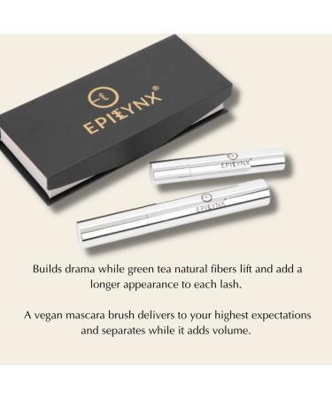 EpiLynx by Dr. Liia 3D Voluminous Fiber Mascara - Gluten-Free & Vegan Black Mascara - Buy Online on GoSupps.com