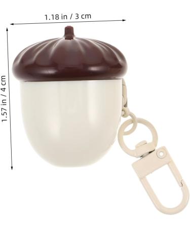  Healeved Healeved 2 Pieces Lip Balm for Girls Cute Chestnut Shaped Lip Moisturizer Hydrating Oily Sensitivity Test Approved Compact Lip Care for School Daily Care - Buy Online on GoSupps.com