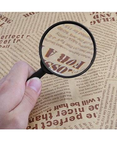 Magnifying Magnifier 60mm Hand Held 5X Magnifying Loupe Reading Glass Lens Good Times - Buy Online on GoSupps.com