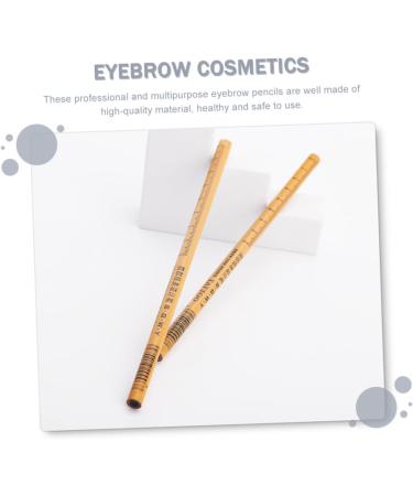 Healeved 6 Pcs Eyebrow Pencil Brown Eyeliner Pencils Waterproof Makeup Make up Kit Dark Brown Eyeliner Wooden 1 count (Pack of 1) As Shownx3pcs - Buy Online on GoSupps.com