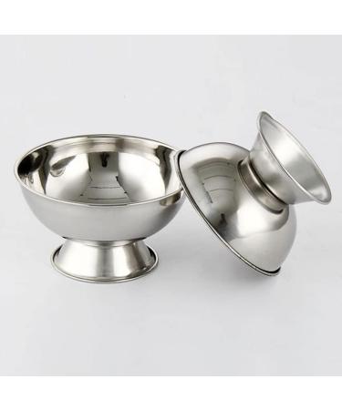 FRCOLOR Tall Metal Shaving Bowl - Reusable Shaving Cup for Men | Premium Shaving Supplies | International Shipping Available - Buy Online on GoSupps.com