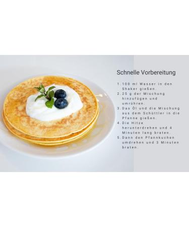 KetoMix Protein Pancakes - 10 Servings (250g) | Low Carb High Protein Keto Friendly - Buy Online on GoSupps.com