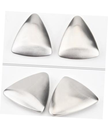 LABRIMP 1pc Stainless Steel Kitchen Soap Cleaning Supplies Soap Toilet Seat Bumpers for Lid Garage Door Lock Kit Smell Eliminator Soap Odor Removing Bar Buffing Soap Soapstone Odor Remover - Buy Online on GoSupps.com