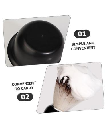 PopetPop Razor Shell Set - Men's Shaving Brush Foam Cup & Gift Set for Ultimate Grooming - Buy Online on GoSupps.com