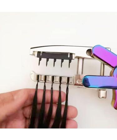 6D Hair Extensions Human Hair For Women Girls No-Trace Hair Extensions Tool/Hair Extension Gun For Salon (Color : 10 Row Size : 45cm/18inch) 45cm/18inch 10 Row - Buy Online on GoSupps.com