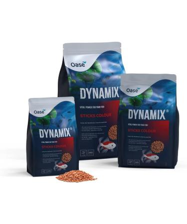 OASE Dynamix Sticks Colour 4 L Fish Food Pond Fish Food Intense Shine and Colour in Red Fish Regular Growth - Buy Online on GoSupps.com