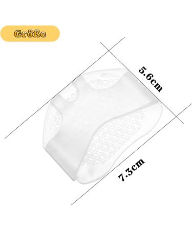 Metatarsal Pads (6 Pack) for Women and Men - Foot Cushions for Mortons Neuroma Relief and Arch Support - Buy Online on GoSupps.com