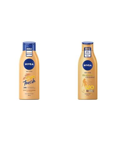 NIVEA Body Lotion Sun Touch & Straffend + Br unend Q10 400 ml (1Pack) Sun Touch + Straffend & Br unend