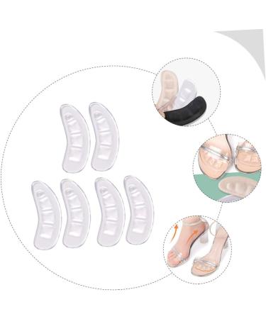 3 Pairs Anti-Wear Stickers for Women's High Heels | Metatarsal Foot Pads & Heel Protectors - Ultimate Grip & Comfort - Buy Online on GoSupps.com