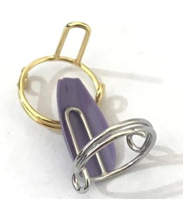 cogae 10 Pieces Sets Thin Nail Rings for Ladys Daily Fingertip Protective Cover Metal to Girlfriend Gold - Buy Online on GoSupps.com